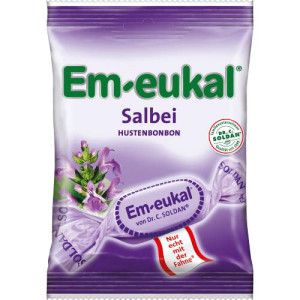 EM-EUKAL Bonbons Salbei zuckerhaltig