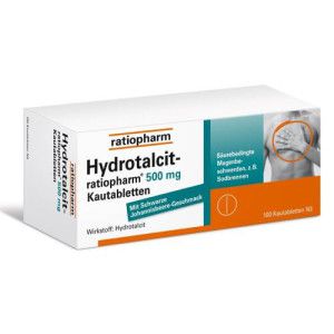 HYDROTALCIT-ratiopharm 500 mg Kautabletten