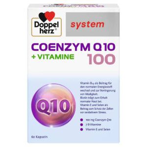 DOPPELHERZ Coenzym Q10 100+Vitamine system Kapseln