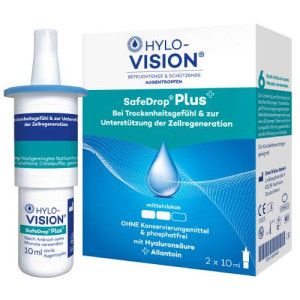 HYLO-VISION SafeDrop Plus Augentropfen